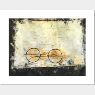 Father's Glasses Posters and Art